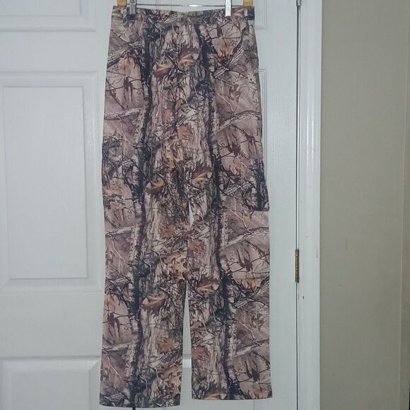 Lightweight camo straight leg cargo pants Sz 28 W 28 NWOT - Picture 4 of 6